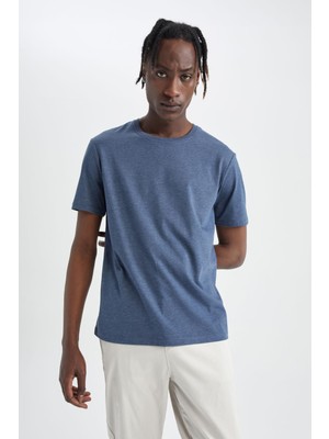 DeFacto Regular Fit Bisiklet Yaka Basic Tişört M7667AZ22SP