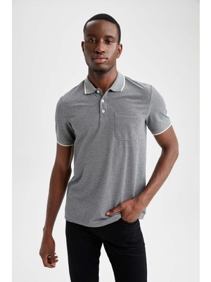 DeFacto Regular Fit Polo Yaka Kısa Kollu Tişört T7645AZ22SP
