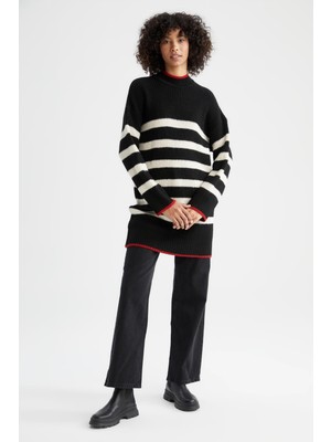 DeFacto Regular Fit Balıkçı Yaka Tunik X7790AZ22WN