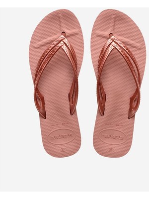 Havaıanas Wedges Crocus Rose Kadın Terlik