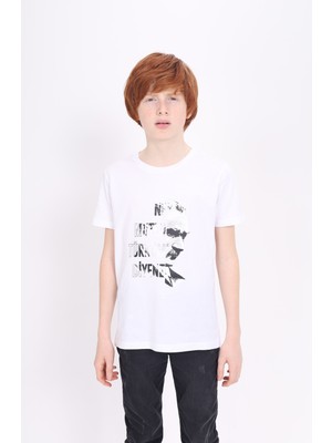 Toontoy Unisex Çocuk Atatürk Baskılı Tişört