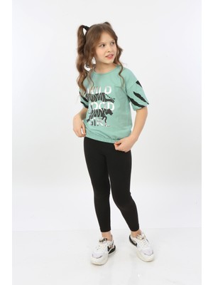 Toontoy Kız Çocuk Wild Wood Girl Baskılı Tişört