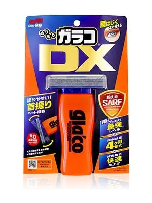 SOFT99 Glaco Dx Yağmur Su Kaydırıcı 110 ml Ultra Pürüzsüz Katman ile Güçlü Koruma