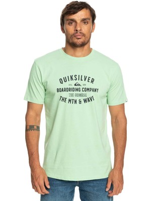 Quiksilver Qssurflockup Erkek Yeşil Tişört