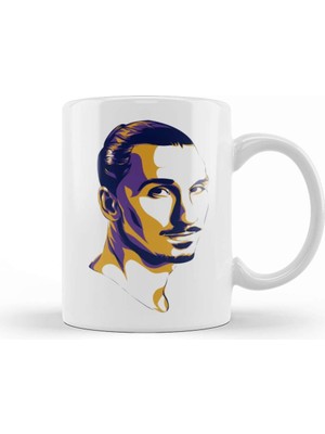 Zlatan Ibrahimovic Kupa Bardak Porselen