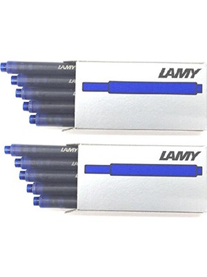 Lamy T10 Mürekkep Kartuşu, Mavi 2 Paket