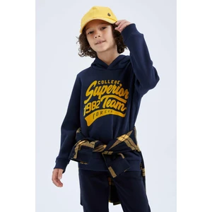 Erkek Çocuk Kapüşonlu Sweatshirt S2371A622AU