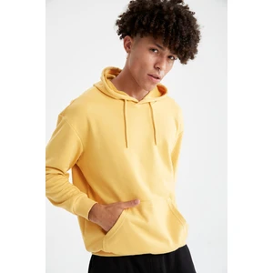 Oversize Fit Kapüşonlu Sweatshirt