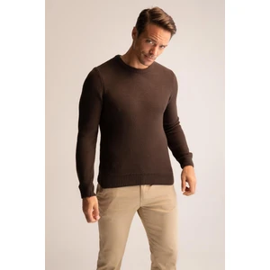 Slim Fit Bisiklet Yaka Kazak X5157AZ22WN