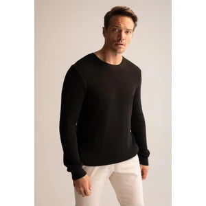 Regular Fit Bisiklet Yaka Triko Kazak U5140AZ22WN