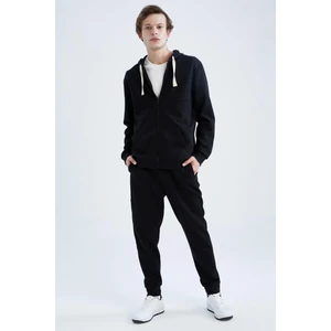 Slim Fit Fleto Cepli Esnek Paça Eşofman Altı Y0808AZ22AU
