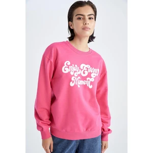 Regular Fit Bisiklet Yaka Sweatshirt Y1249AZ22WN