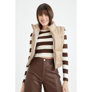 lim Fit Dik Yaka Crop Yelek Z8655AZ22AU