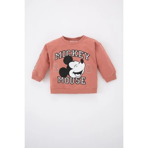 Erkek Bebek Disney Mickey & Minnie Sweatshirt Z6386A223SP