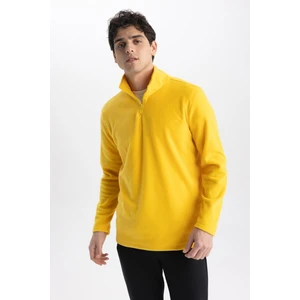 Regular Fit Yarım Fermuarlı Dik Yaka Polar Sweatshirt A1817AX22AU