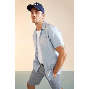 Modern Fit Basic Kısa Kollu Gömlek U2457AZ21SM