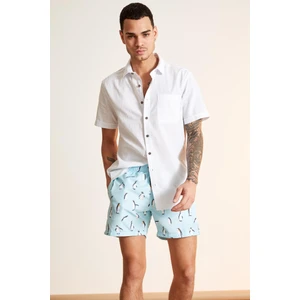 Slim Fit Basic Kısa Kollu Gömlek R1706AZ21SM