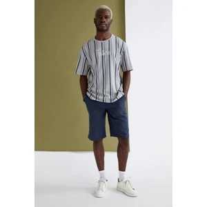Regular Fit Bermuda Keten Karışımlı Şort N4989AZ21SM