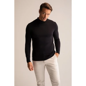 Slim Fit Yarım Balıkçı Yaka Triko Kazak R1127AZ22WN