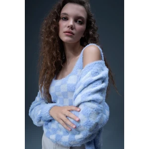 Coool Slim Fit Kare Yaka Dama Desenli Pelüş Atlet X4912AZ22AU