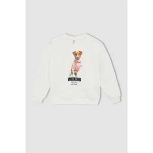 Kız Çocuk Bisiklet Yaka Sweatshirt W6678A622SP
