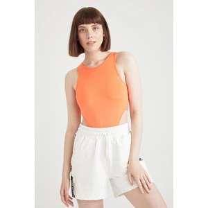 Halter Yaka Bel Detaylı Body V0369AZ21SM