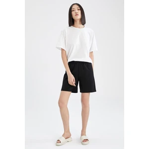 Regular Fit Geri Dönüşümlü Bermuda Şort U4570AZ22SM