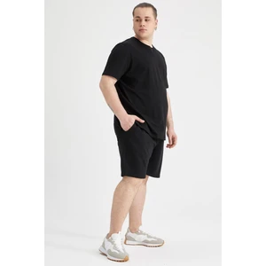 Coool Slim Fit Fleto Cepli Geri Dönüşümlü Şort X5215AZ22SM