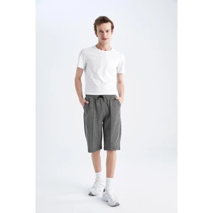 Slim Fit Uzun Şort Y1123AZ22HS
