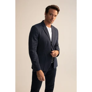 Slim Fit Astarlı Geri Dönüşümlü Blazer Ceket N0503AZ22AU