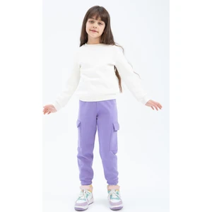Kız Çocuk Jogger Kargo Cepli Eşofman Altı Y4067A622AU