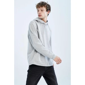 Regular Fit Kapüşonlu Kanguru Cepli Sweatshirt X6031AZ22AU