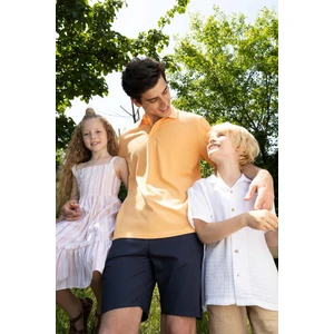 Regular Fit Kısa Kollu %100 Pamuk Polo Tişört M7676AZ22SP