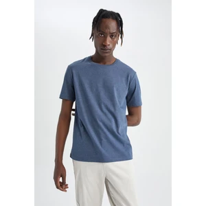 Regular Fit Bisiklet Yaka Basic Tişört M7667AZ22SP