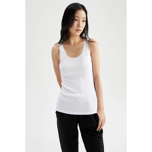 Fall in Love Regular Fit Dantelli Askılı Atlet M6859AZ22SP