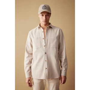 Regular Fit Uzun Kollu %100 Pamuk Gömlek W7830AZ23SP