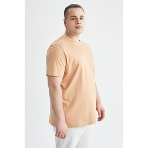 Regular Fit Premium Kalite Merserize Bisiklet Yaka Tişört T5014AZ22SP