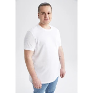 Slim Fit Bisiklet Yaka Basic Kısa Kollu Tişört M6608AZ22SP