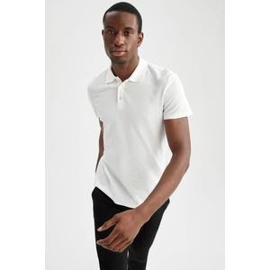 Slim Fit Polo Yaka Basic Kısa Kollu Tişört M6609AZ22SP