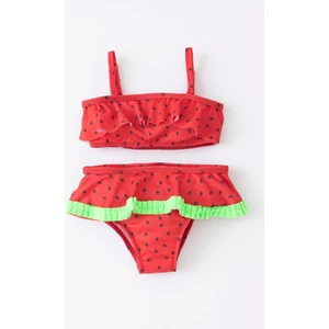 Kız Bebek Regular Fit Karpuz Desenli Bikini Takım W8231A222SM