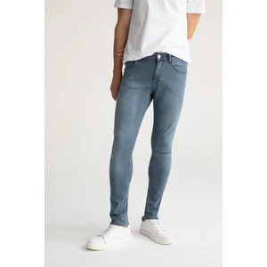 Carlo Skinny Fit Normal Bel Dar Paça Sürdürülebilir Jean Pantolon X6830AZ22SM