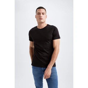 Slim Fit Bisiklet Yaka Premium Kalite Basic Tişört M6606AZ22AU