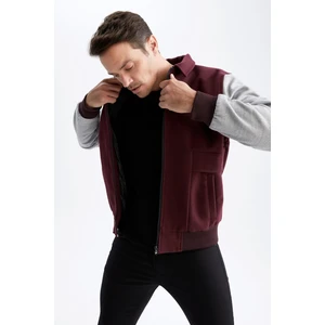 Oversize Fit Gömlek Yaka Kaşe Bomber Mont Y5896AZ22AU