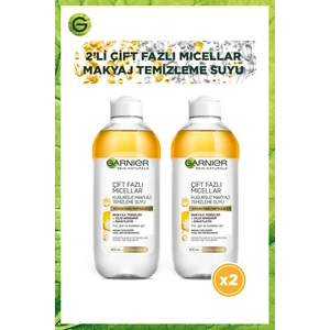 Çift Fazlı Micellar Kusursuz Makyaj Temizleme Suyu 400 ml x 2 Adet