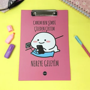 Hediye Ofisi Canım Ben Şimdi Çileden Çıktım Tasarımlı Sekreterlik