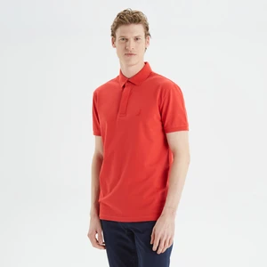 Nautıca Erkek Pembe Slım Fıt Kısa Kollu Polo K35062T.6RO
