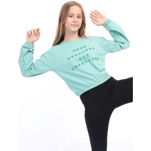 Toontoy Kız Çocuk Baskılı Tişört