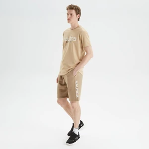 Nautıca Erkek Bej Baskılı Standart Fıt Şort K35319T.2SA