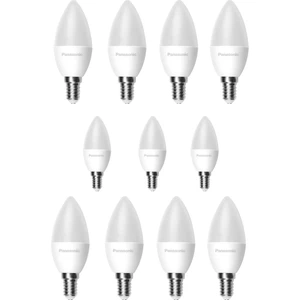 LED Ampul 5W E14 Sarı Işık 10'lu