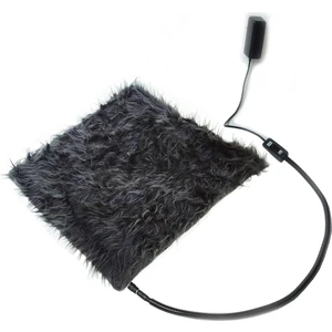Kedi Köpek Isıtıcı Ped 48X48CM 5cm Kalınlık Peluş Yumusak Kumaş Yıkanabilir 12V